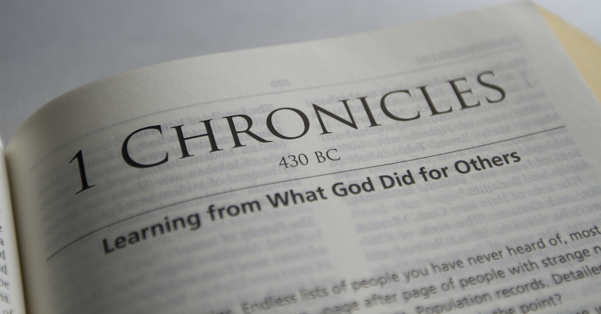 1 Chronicles Chapters - WEB Bible