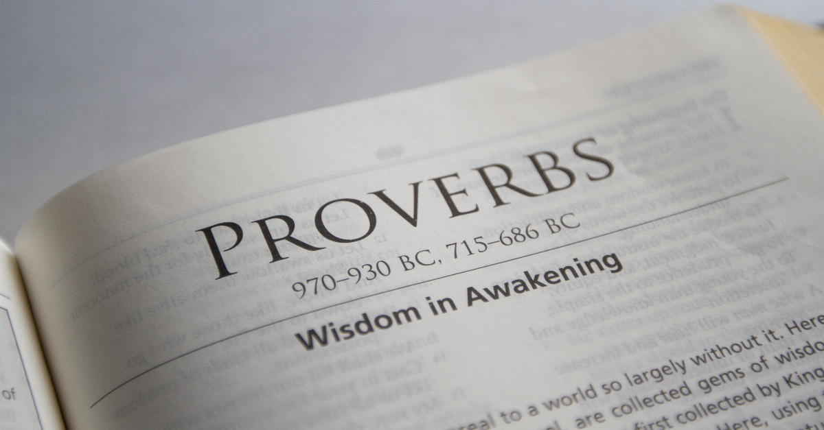 Proverbs Chapters - WEB Bible