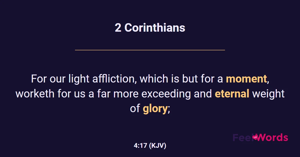 2 Corinthians 4:17