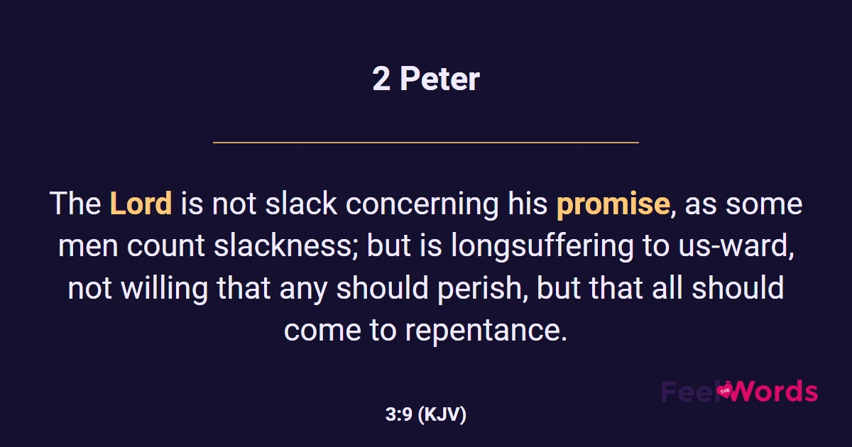 2 Peter 3:9