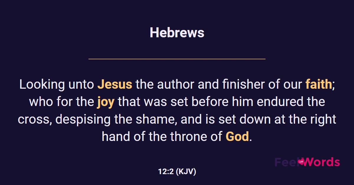 Hebrews 12:2
