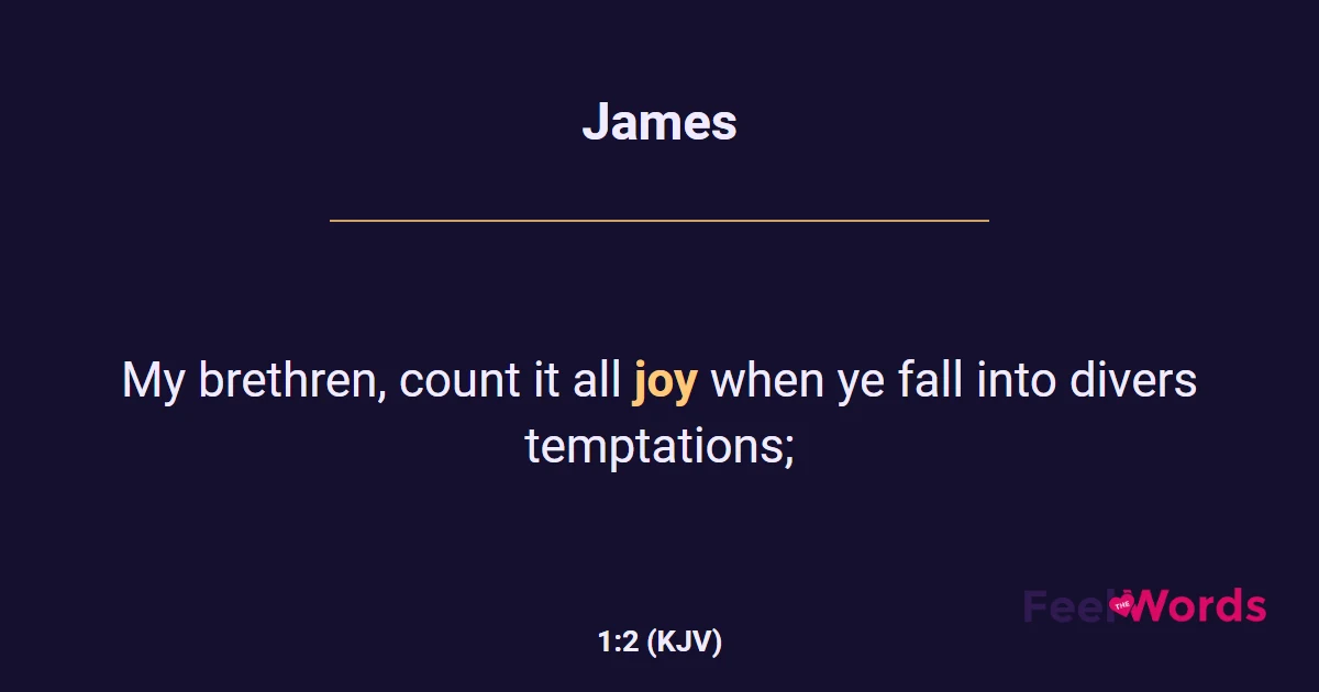 James 1:2