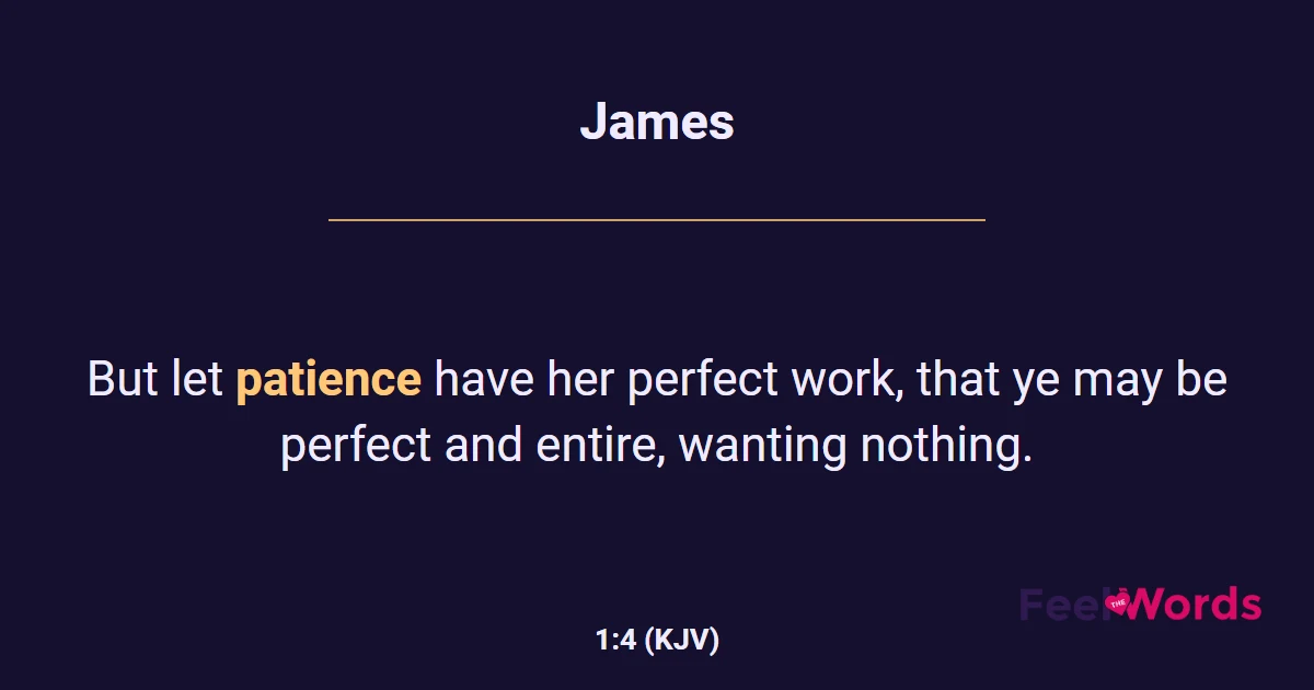 James 1:4