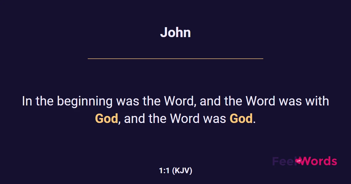 John 1:1
