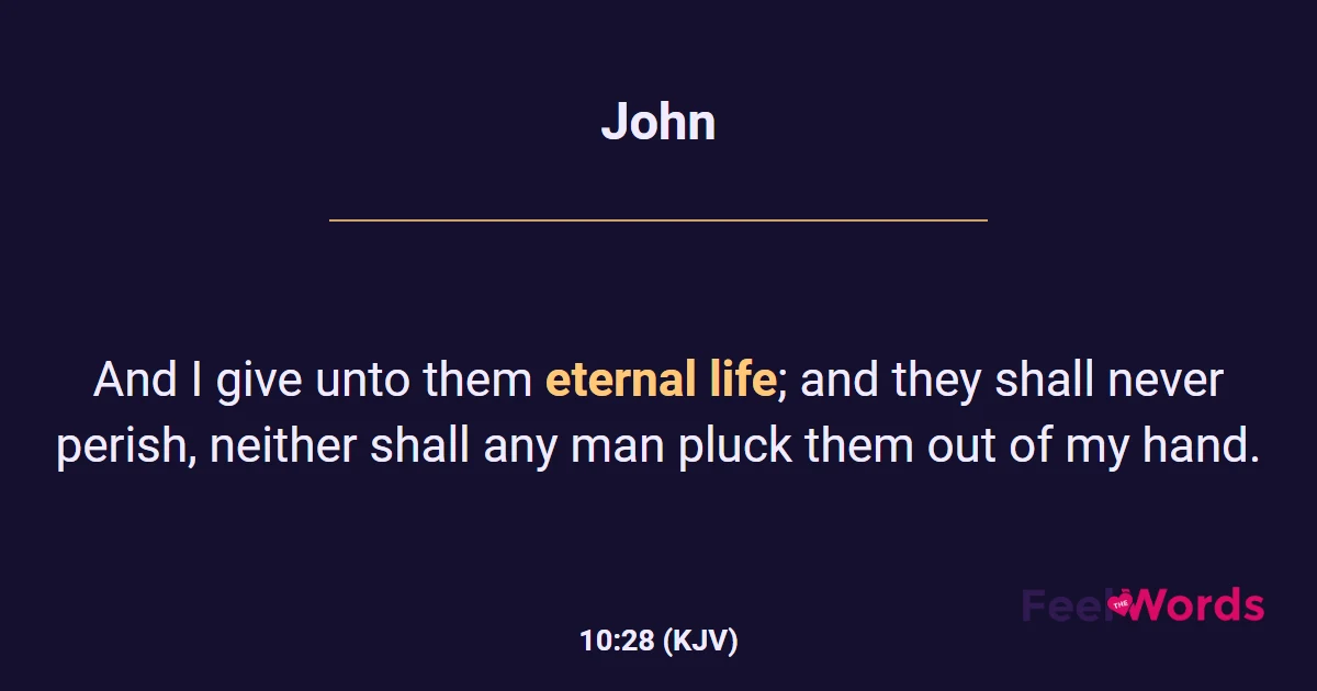 John 10:28