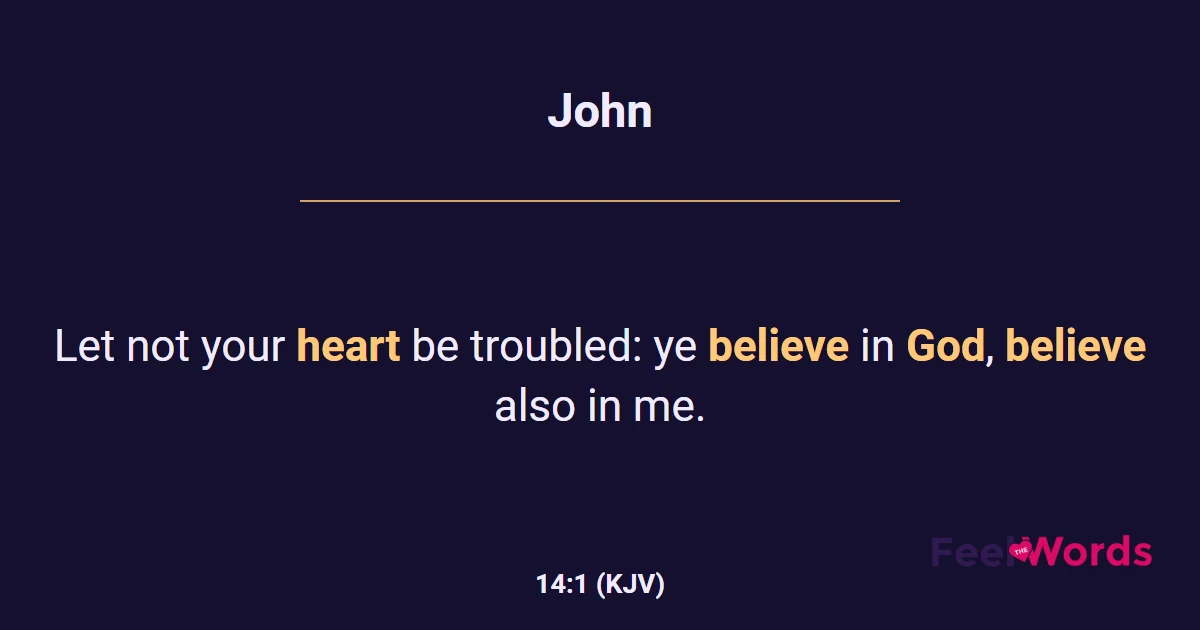 John 14:1