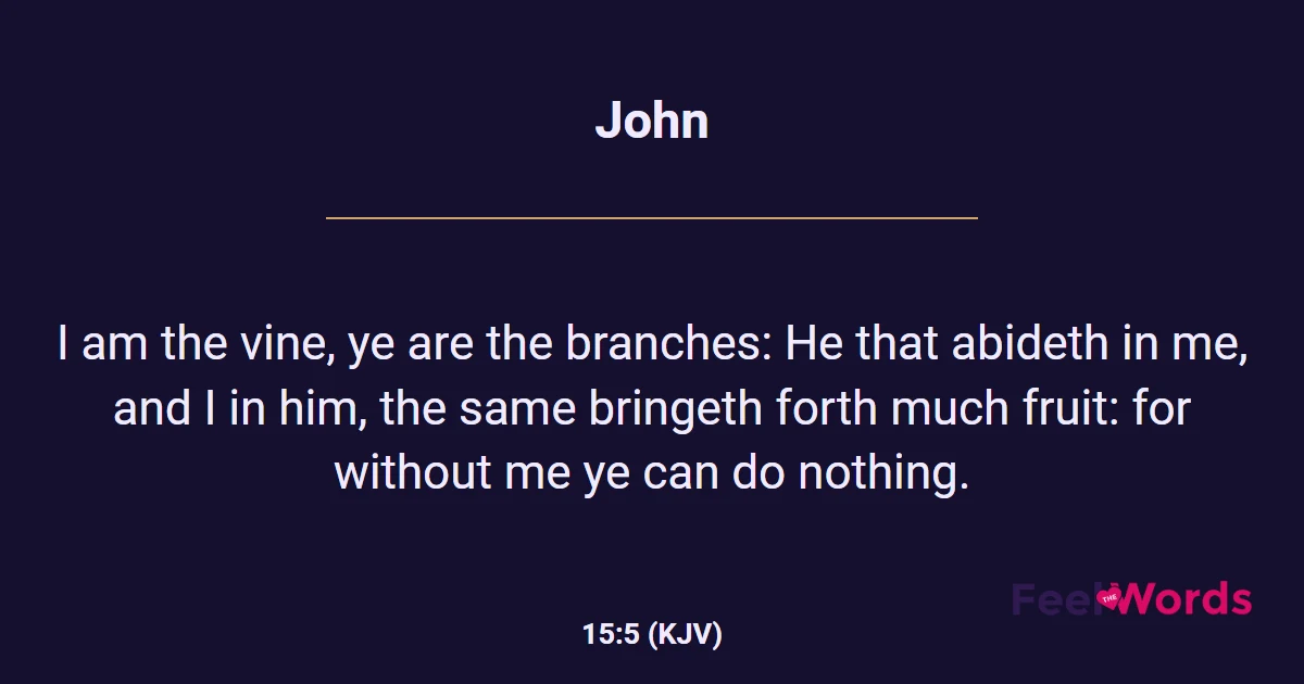 John 15:5