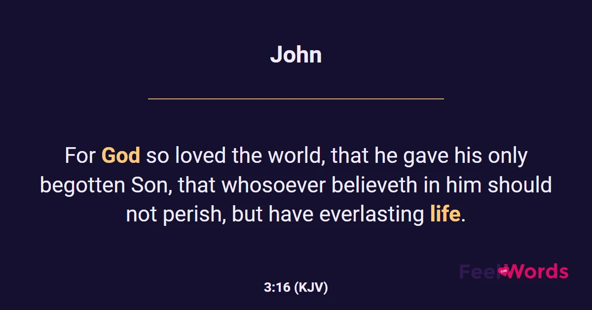John 3:16