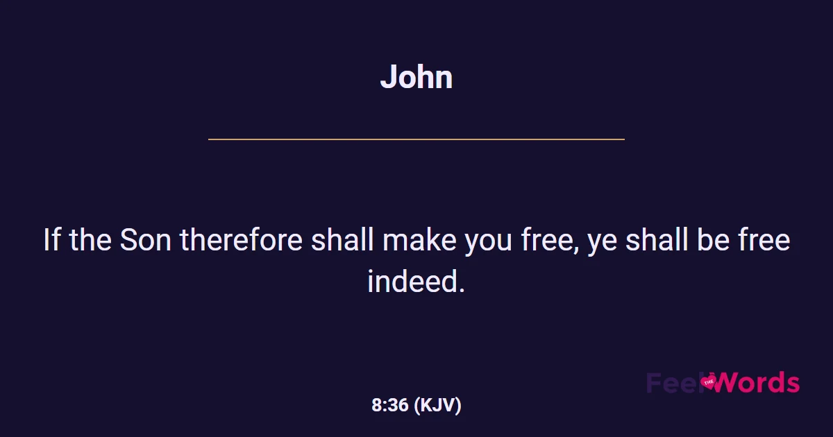 John 8:36