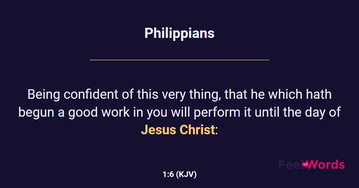 Philippians 1:6