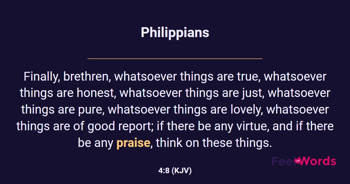 Philippians 4:8