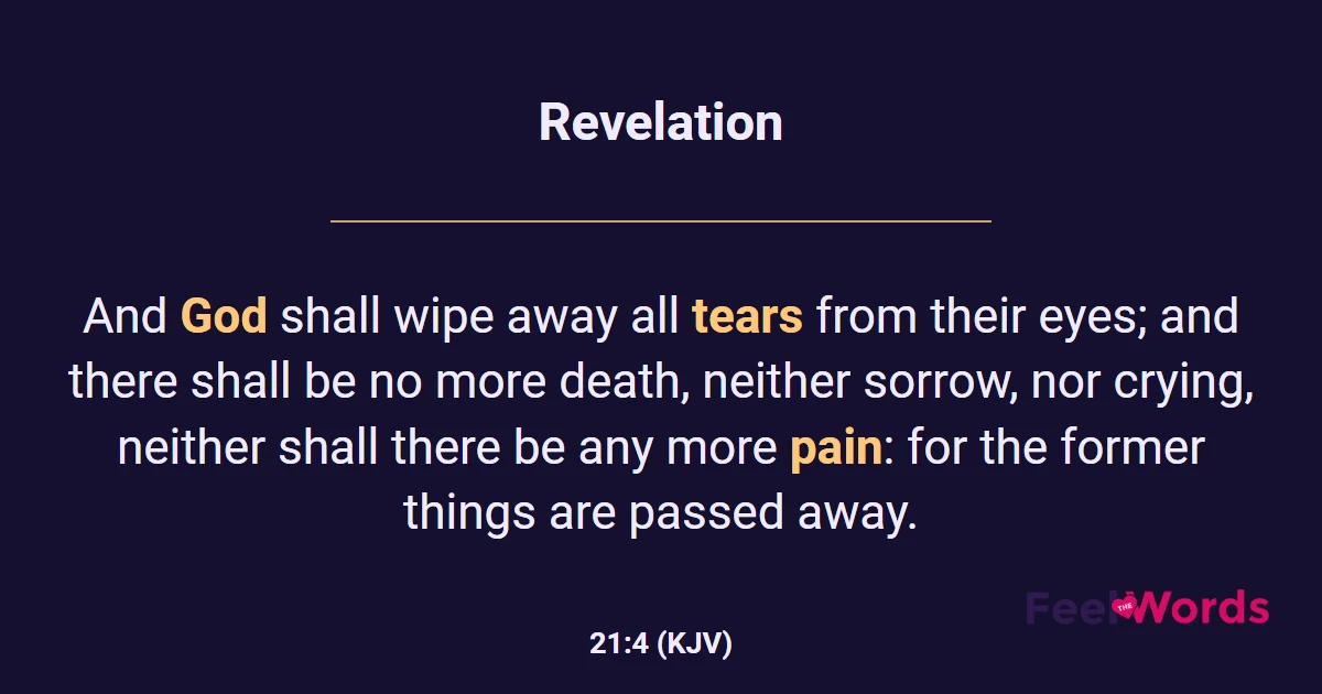 Revelation 21:4