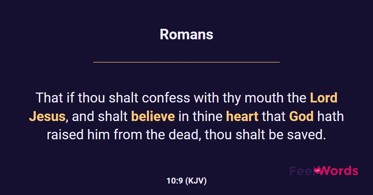 Romans 10:9