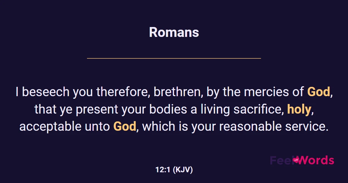 Romans 12:1