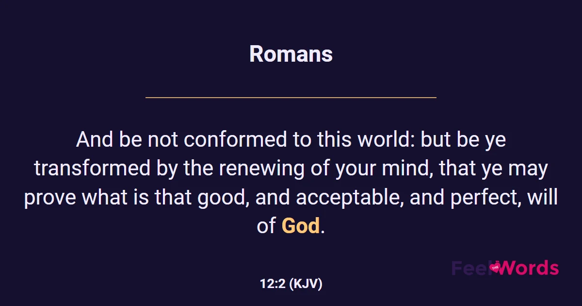 Romans 12:2