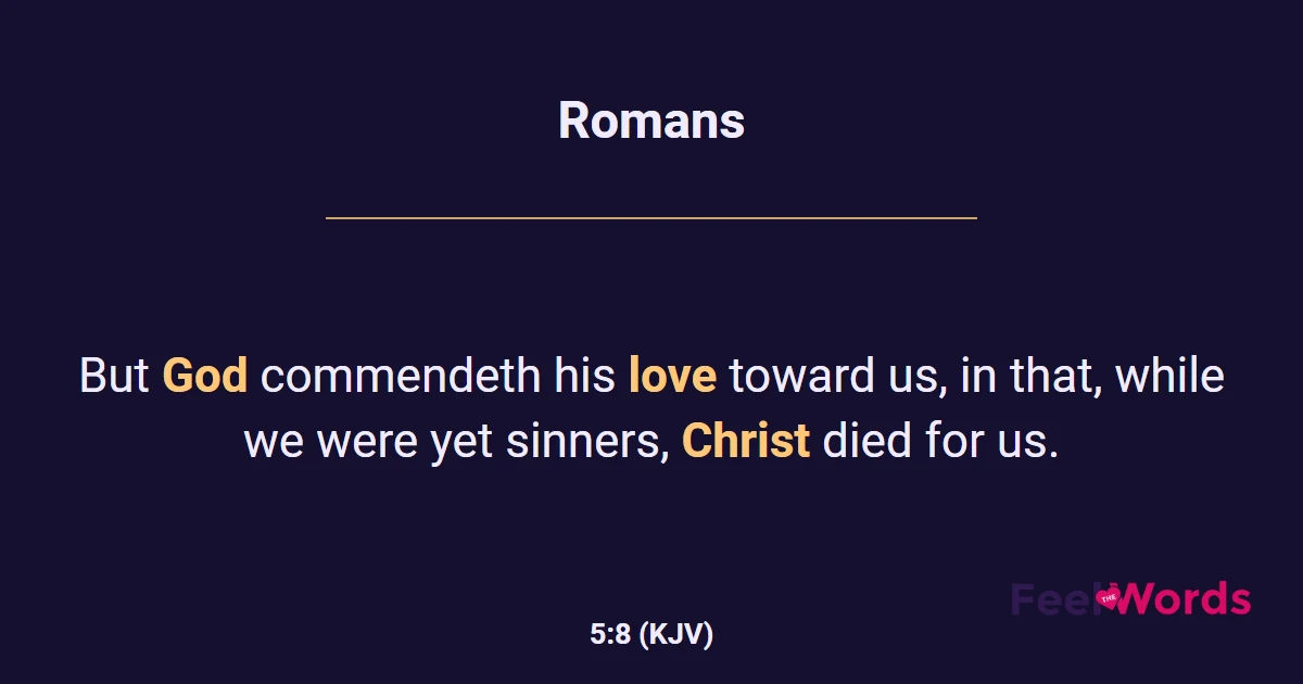 Romans 5:8