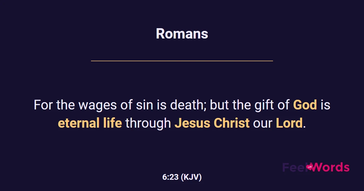 Romans 6:23