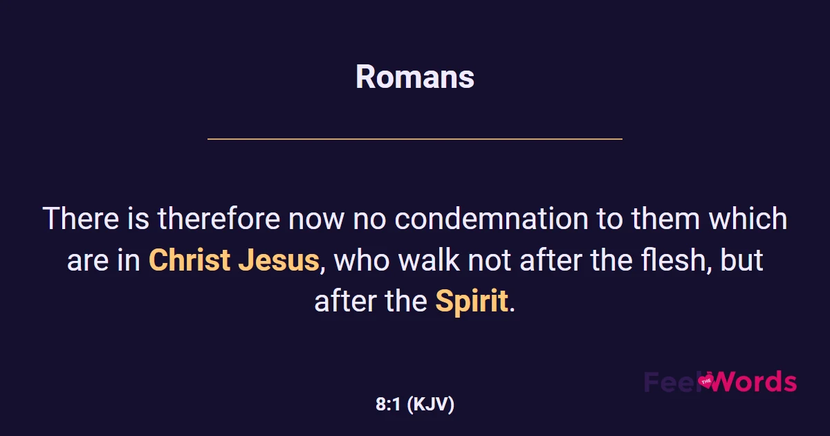 Romans 8:1