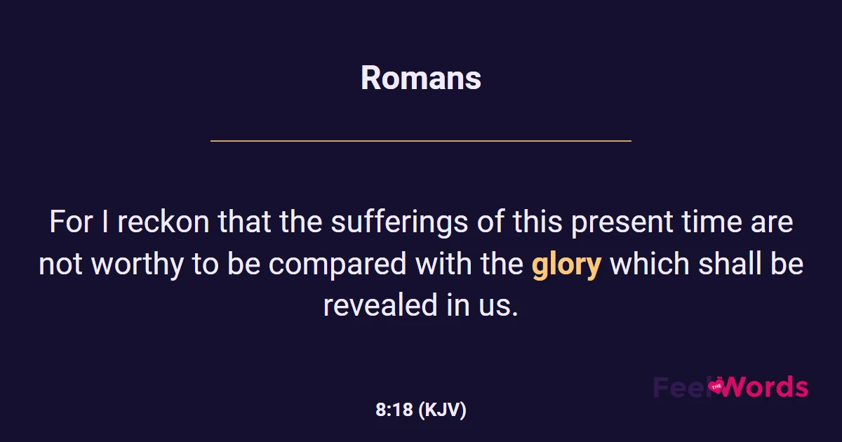 Romans 8:18