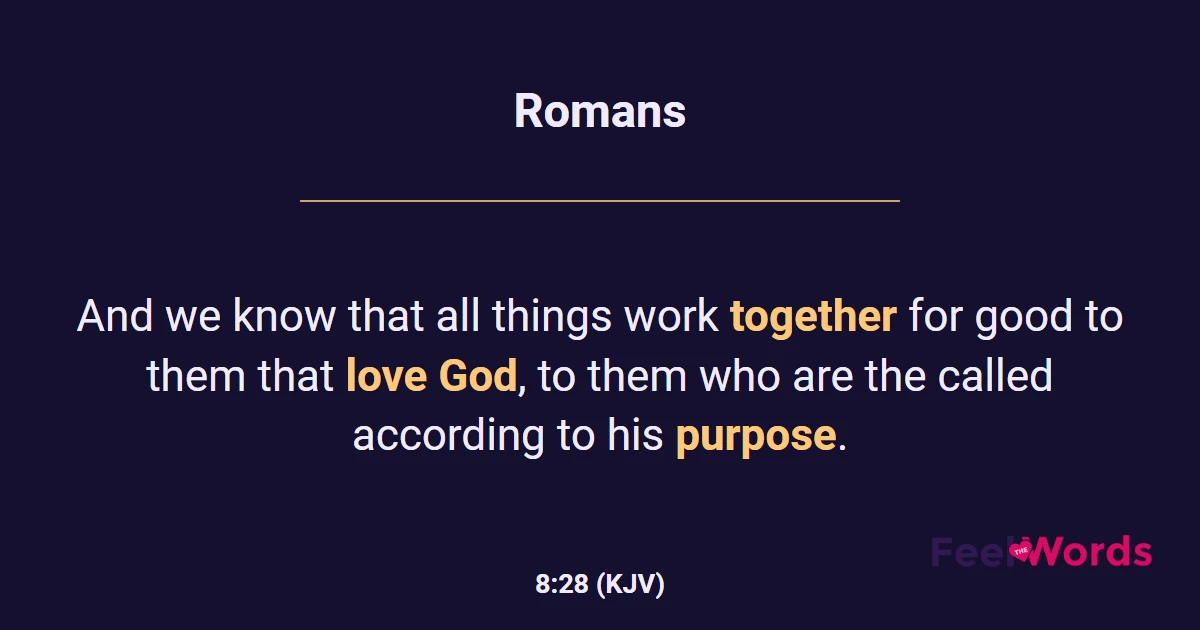 Romans 8:28