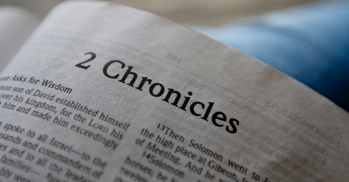 2 Chronicles Chapters - WEB Bible