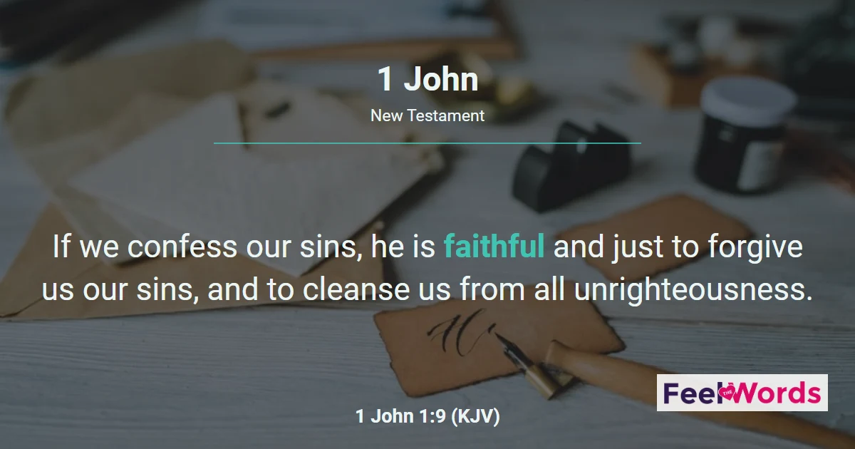 1 John Chapters - KJV Bible