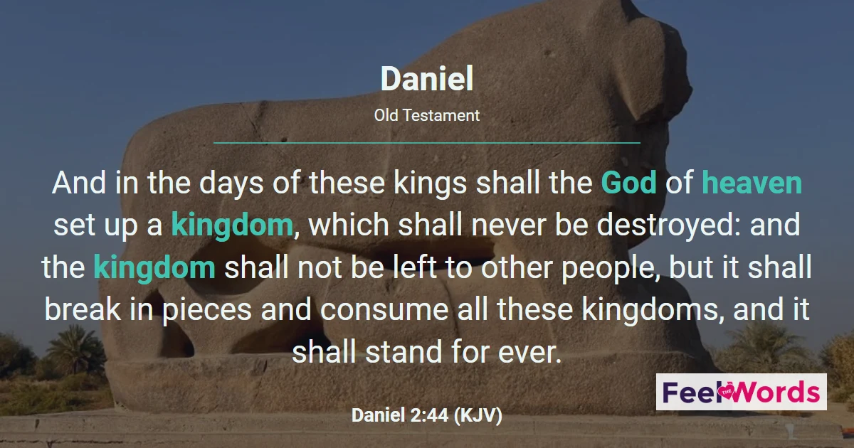 Daniel Chapters - KJV Bible