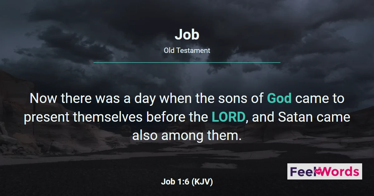 Job Chapters - KJV Bible