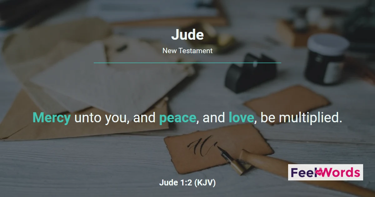 Jude Chapters - KJV Bible