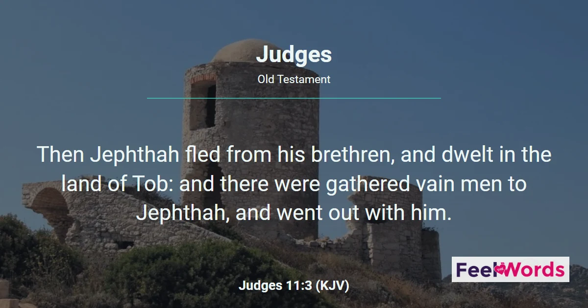 Judges Chapters - KJV Bible
