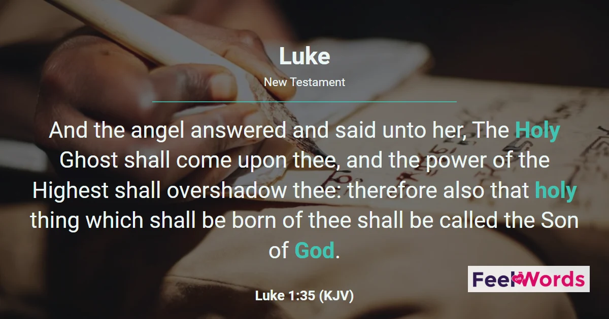 Luke Chapters - KJV Bible