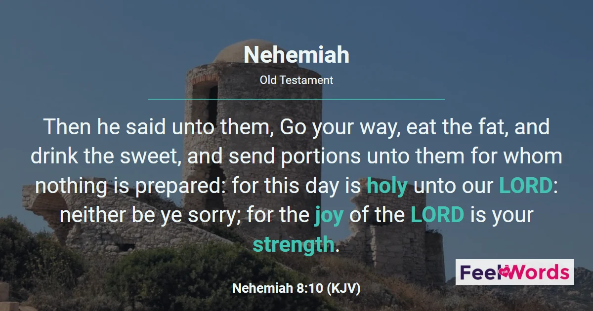Nehemiah Chapters - KJV Bible