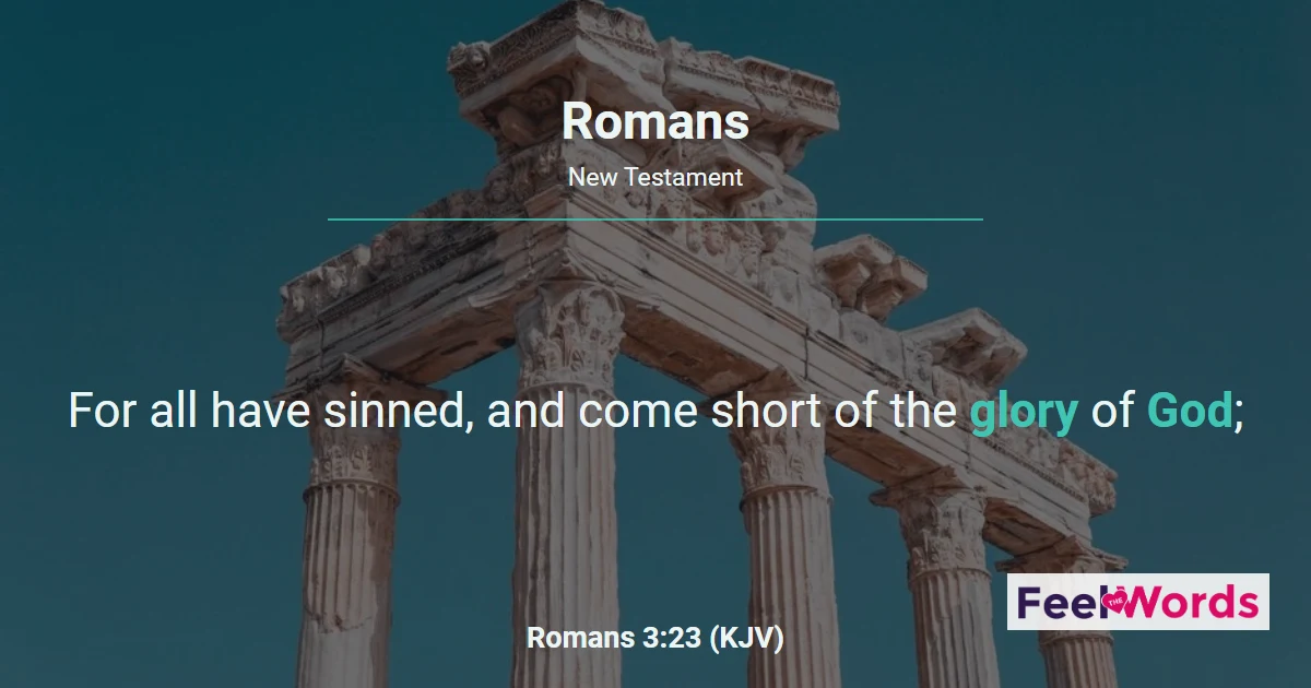 Romans Chapters - KJV Bible