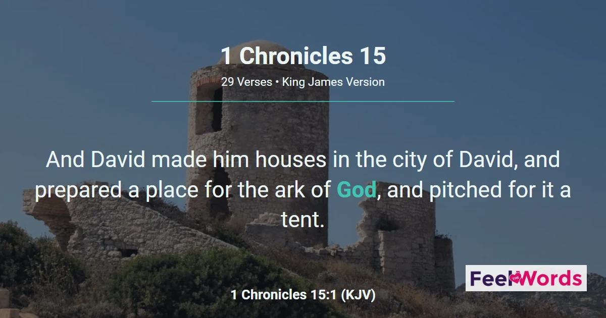 1 Chronicles Chapter 15 (KJV)