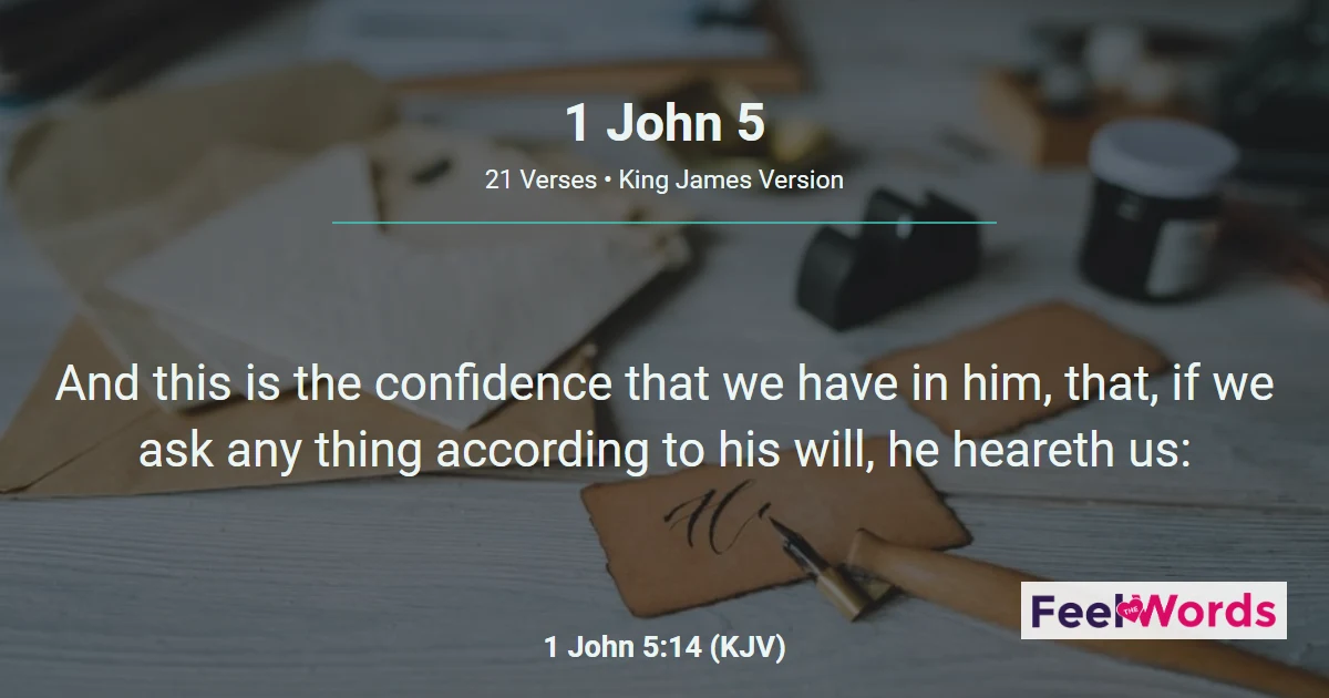 1 John Chapter 5 (KJV)