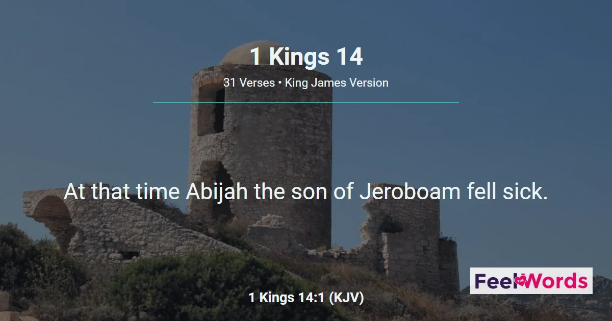 1 Kings Chapter 14 (KJV)