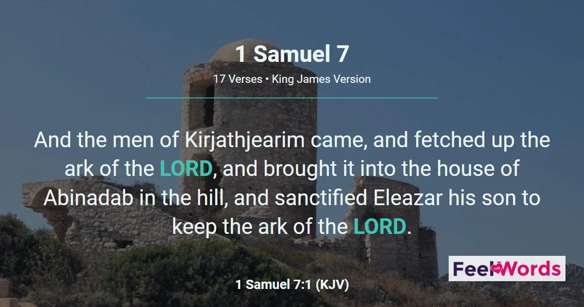 1 Samuel Chapter 7 (KJV)