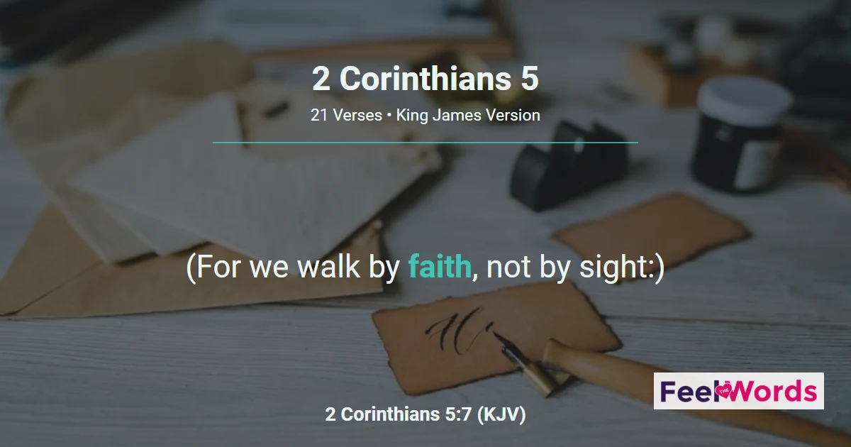 2 Corinthians Chapter 5 (KJV)