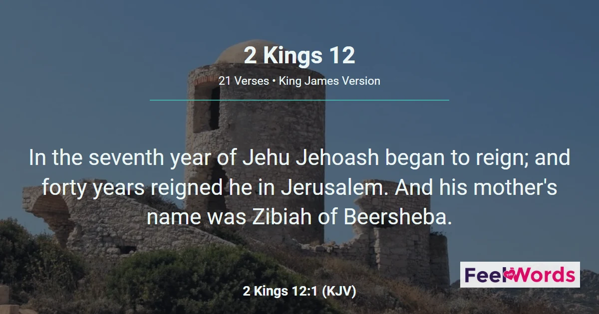 2 Kings Chapter 12 (KJV)