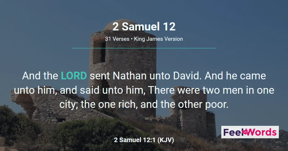 2 Samuel Chapter 12 (KJV)