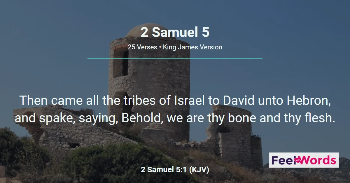 2 Samuel Chapter 5 (KJV)