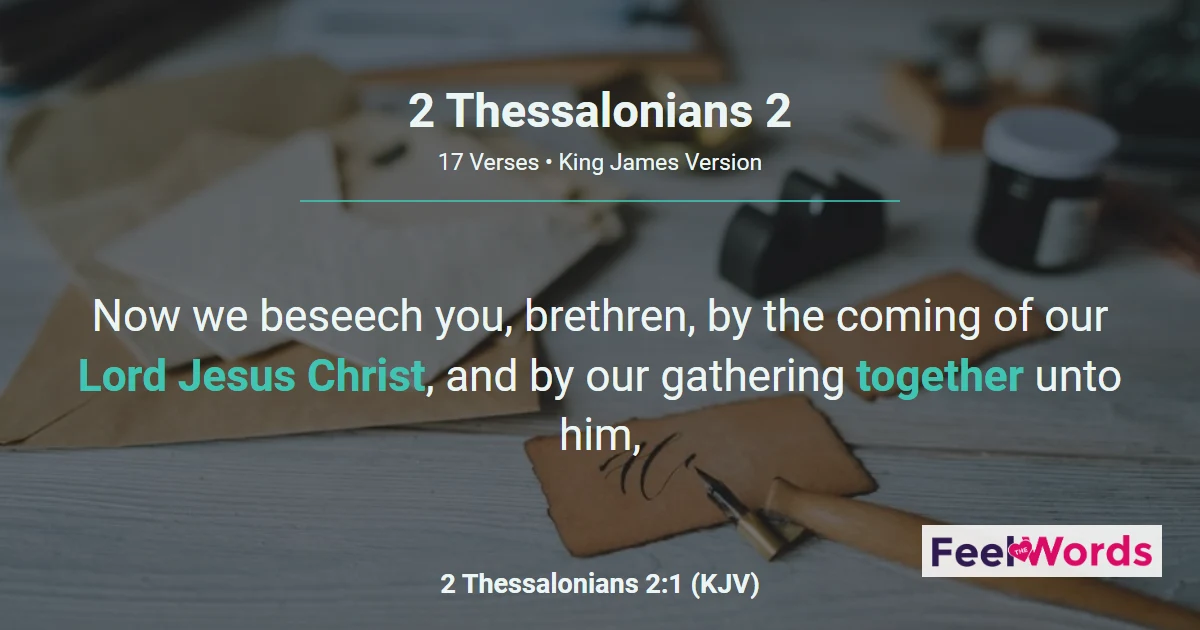 2 Thessalonians Chapter 2 (KJV)