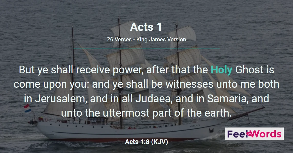 Acts Chapter 1 (KJV)