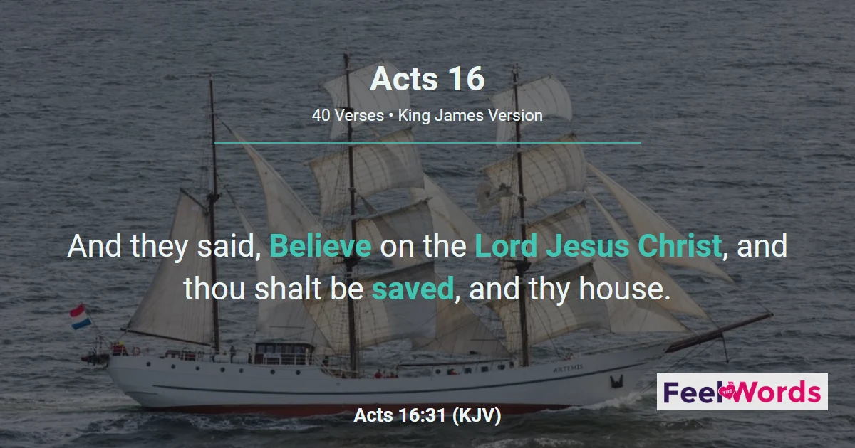 Acts Chapter 16 (KJV)