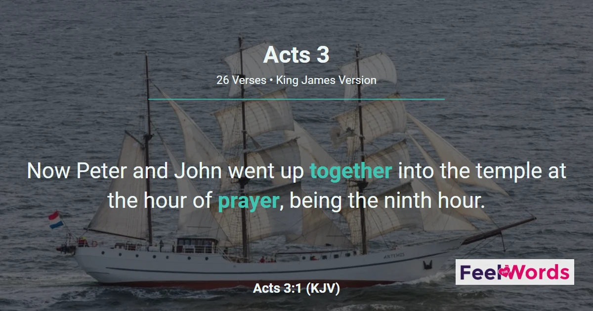 Acts Chapter 3 (KJV)