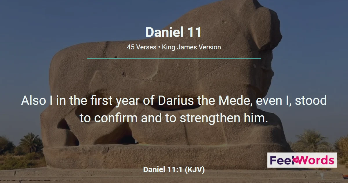 Daniel Chapter 11 (KJV)