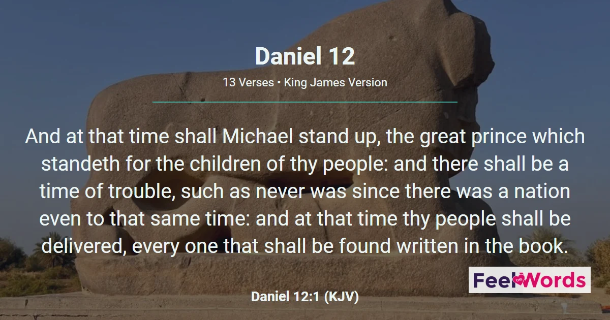 Daniel Chapter 12 (KJV)