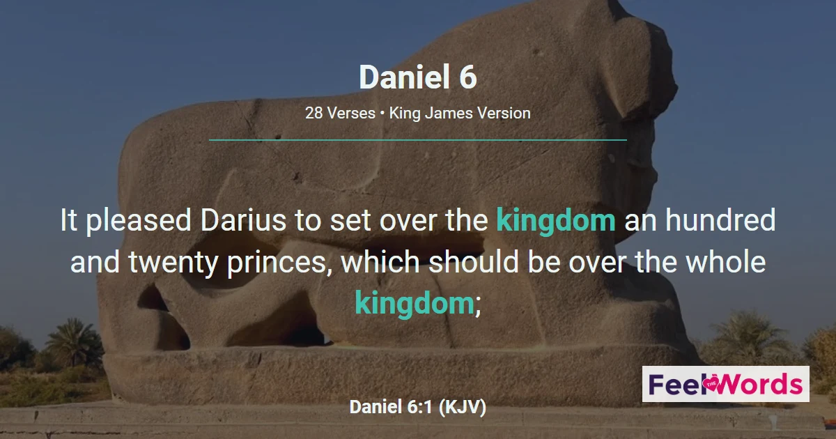 Daniel Chapter 6 (KJV)