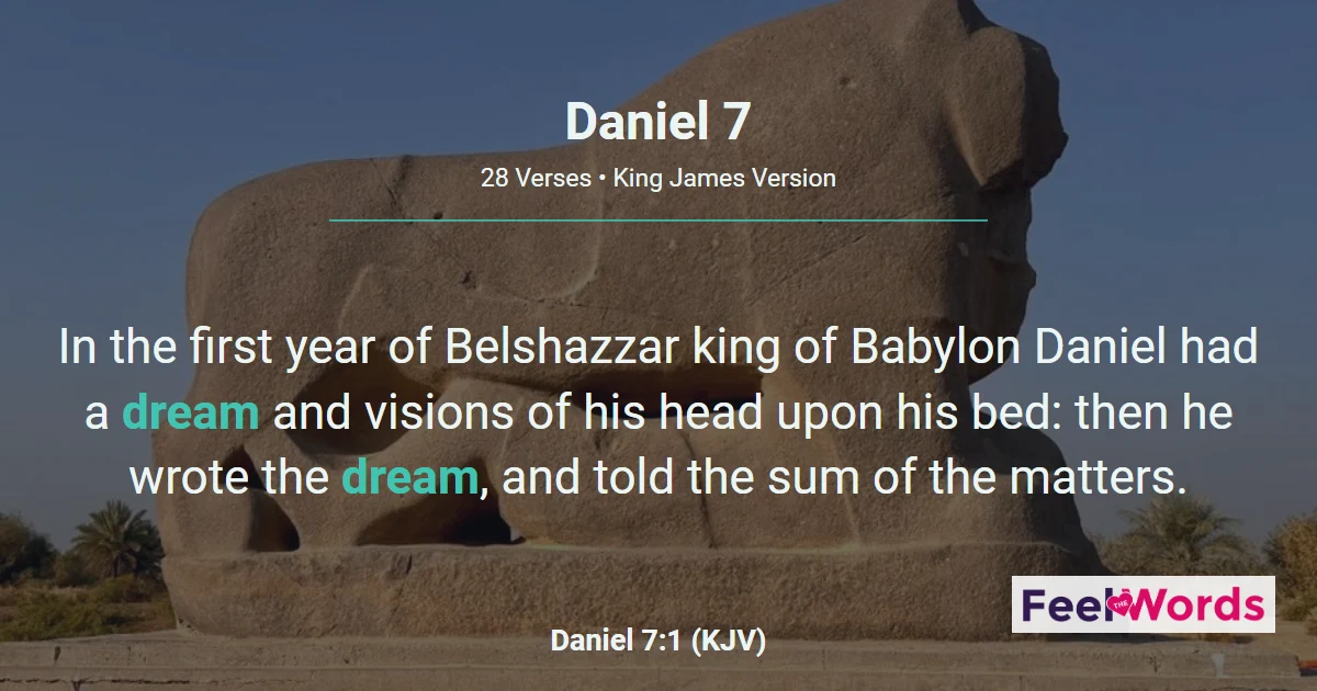 Daniel Chapter 7 (KJV)