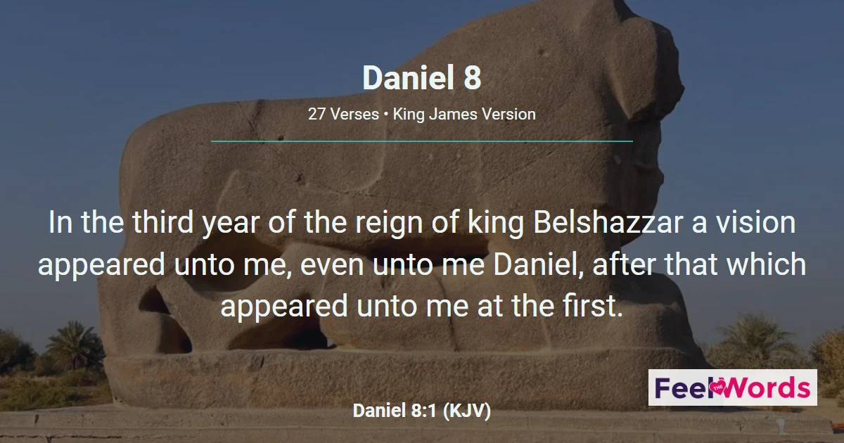 Daniel Chapter 8 (KJV)